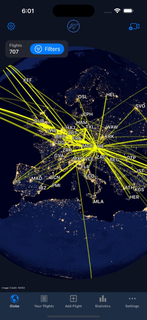 Night Globe screenshot